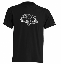 Tričko černé s obrázkem VW BROUK  
