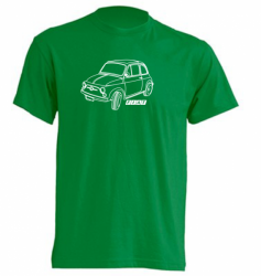 Tričko s obrázkem FIAT 500   kelly green